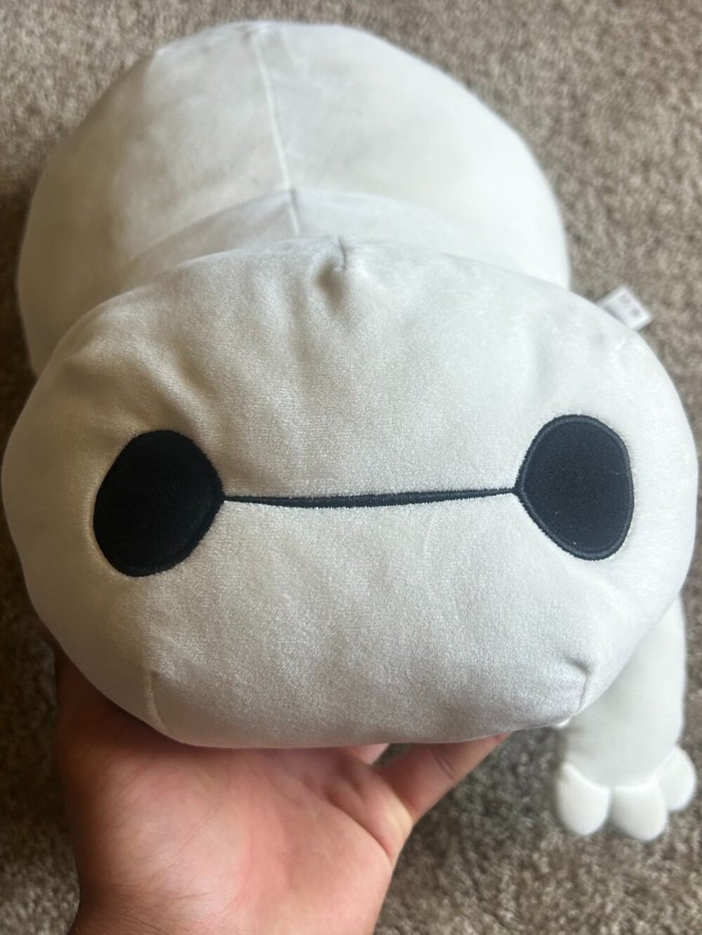 Disney Store Big Hero 6 Baymax Cuddleez Plush 12" White Figure